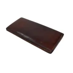 GANZO 通しマチ 長財布 ブラウン CORDOVAN コードバン 札入れのサムネイル