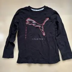 PUMA 黒 長袖カットソー140