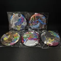 希少 ポケモン メガシンカ 缶バッジ 5種セット