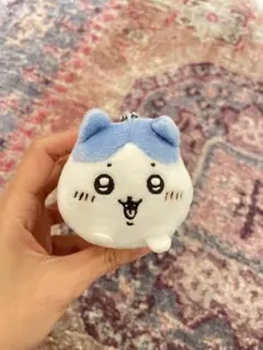 ハチワレぬいぐるみ　キーホルダー