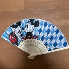 ミッキーマウス 扇子 キリン