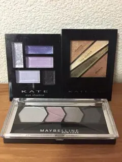 KATE アイシャドウ、新品メイベリン計3点セット