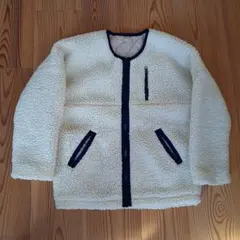 petit main フリースジャケット 130サイズ クリーム色