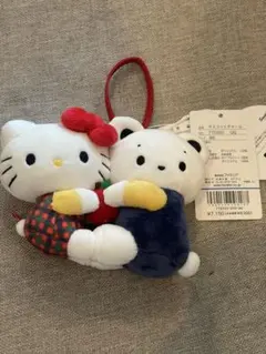 ファミリア ハローキティ マスコットチャーム キーホルダー familiar
