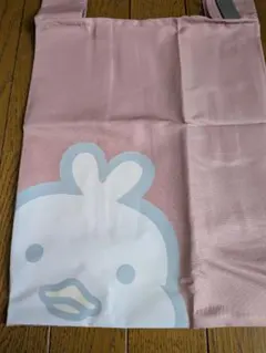 クルリトデイリーバッグ　エコバッグ 　キャラクター『トリィ』くすみピンク