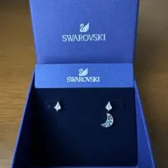 希少！Swarovski ゴールド ピアス(両耳用)