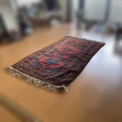 アフガニスタン産 トライバルラグ バルーチ族作 手織り カーペット ラグ 絨毯