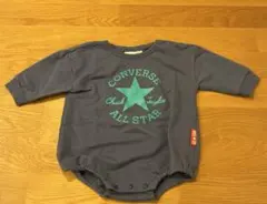 ロンパース　コンバース　青　70