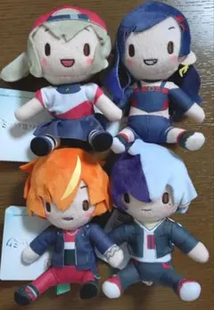 ミニぬいぐるみ　小豆沢こはね　白石杏　東雲彰人　青柳冬弥　劇場版