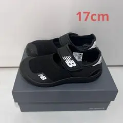 New Balance キッズサンダル ブラック