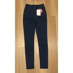 新品　rienda リエンダ　WDENIMパギンス　スキニーパンツ　デニム　24
