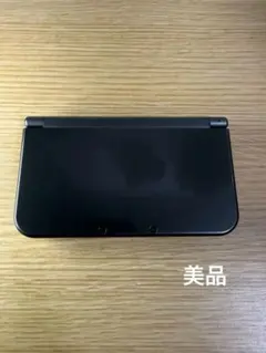 “美品” New 3DS LL メタリックブラック 本体 ソフト4つ付き