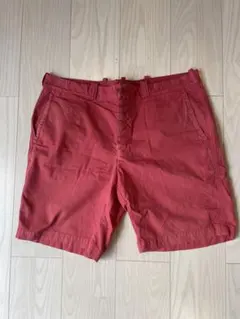 ポロラルフローレン　赤 ショートパンツ 34