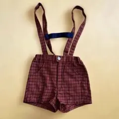 ファミリア サスペンダー付きパンツ 115