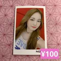 NiziUフォトカード　アヤカ【B-7】