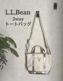 エルエルビーン 2wayキャンバストートバッグ＊イニシャル 帆布 ユニセックスのサムネイル