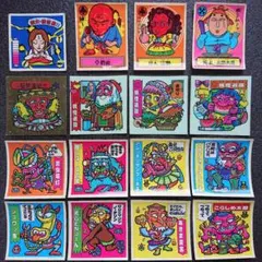 マイナーシール16枚詰合せ あっぱれ大将軍 ガムラツイスト ドキドキ学園 レア