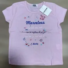 新品　クラウンバンビ　110 半袖Tシャツ　ピンクのサムネイル