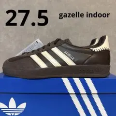 アディダス 新品 ガゼルインドア JQ1747 ブラウン ホワイト 27.5cm