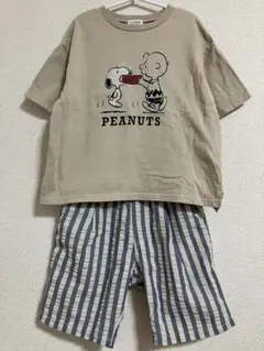 F.O.KIDS PEANUTSコラボ ワンマイルウエア ベージュ 120