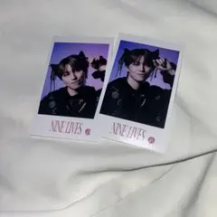 タカシ　NINE LIVES 写真 2枚セット(おまけ付き)