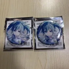 初音ミク グリッター缶バッジ グリ缶 プロジェクトセカイ