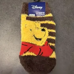[スモール・プラネット] ディズニー もっこもこ靴下 キッズ くまのプーさん