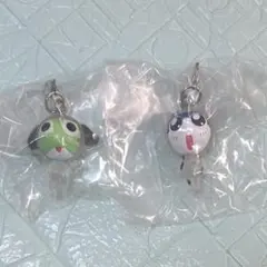 ケロロ軍曹 めじるしアクセサリー どうぶつ変身であります ケロロ タママ 2点