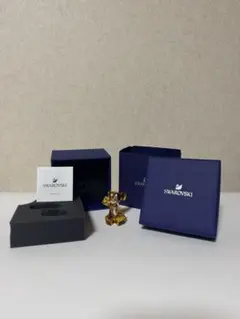 ナ*カ様 【稀少品】 スワロフスキー SWAROVSKI パンダ親子セット 置物 SWAROVSKI（スワロフスキー） 『パンダの親子』 5063690