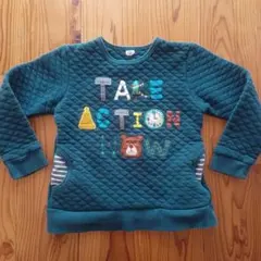 クリスマス◎La Chieve キルティングトレーナー 130