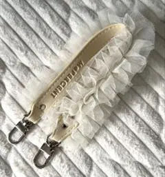 Me PERCENT フリルスマホショルダーストラップ