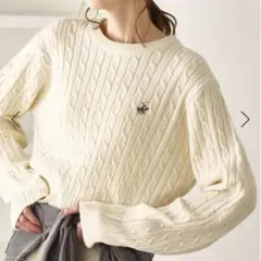 ポロ・ラルフ・ローレン ケーブルニット