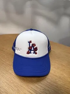 LOS ANGELESラロパLAロゴ刺繍キャップ メッシュ