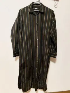 IENA ロングシャツワンピース