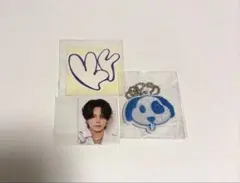 INI カプセルトイ 藤牧京介 イラストキーホルダー・IDフォト・ステッカー