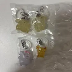 ポムポムプリン めじるしアクセサリー 4点セット