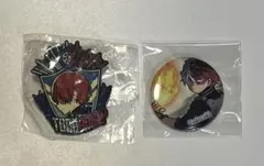 ヒロアカ　轟焦凍　ラバーバッジ　缶バッジ