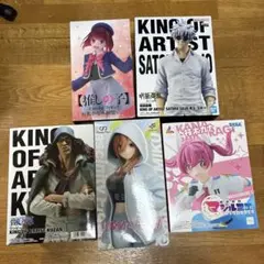 フィギュア　5体セット　五等分の花嫁、呪術廻戦、推しの子、ワンピース、マジルミエ