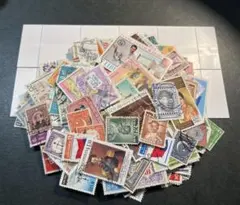 使用済み海外切手　約500枚まとめ　状態さまざま