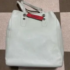 falchi new york バッグ　牛革　グレー