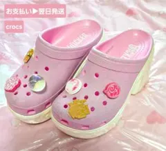 【7/26まで❗】crocs／ウィキッド グリンダ サイレン クロッグのサムネイル