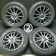 ① 社外アルミ 夏 185/60Ｒ15 アクア ヤリス フィット スイフト ② 社外アルミ 夏 185/60R15 アクア ヤリス フィット スイフト - メルカリ