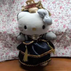 超レア品♡大人気♡夢を叶えた女性♡ハローキティぬいぐるみ黒ドレス　マリア・カラス