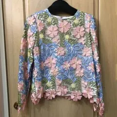 お値下げ♡完売♡タグ付き♡刺繍レースブラウス♡