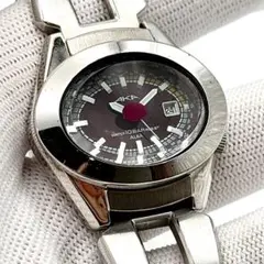 稼動 希少 SEIKO ALBA AKA V782-5A40 デイト レトロ時計のサムネイル