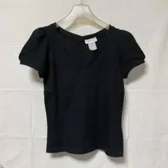 アニエスベー/agnesb. パフスリーブコットンTシャツ Sサイズ