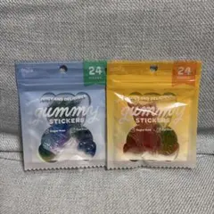 amifa グミ ステッカー フレーク シール 2種類