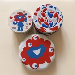 EXPO 2025 大阪 ミャクミャク　キャラクター缶 3個セット