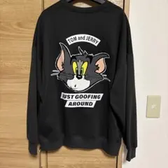 最終お値下げ トムとジェリー トレーナー サガラ刺繍4Lサイズ