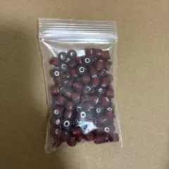 人気のため最後の1点】ホワイトハーツ赤 約7-9mm 700グラムまとめ売り 